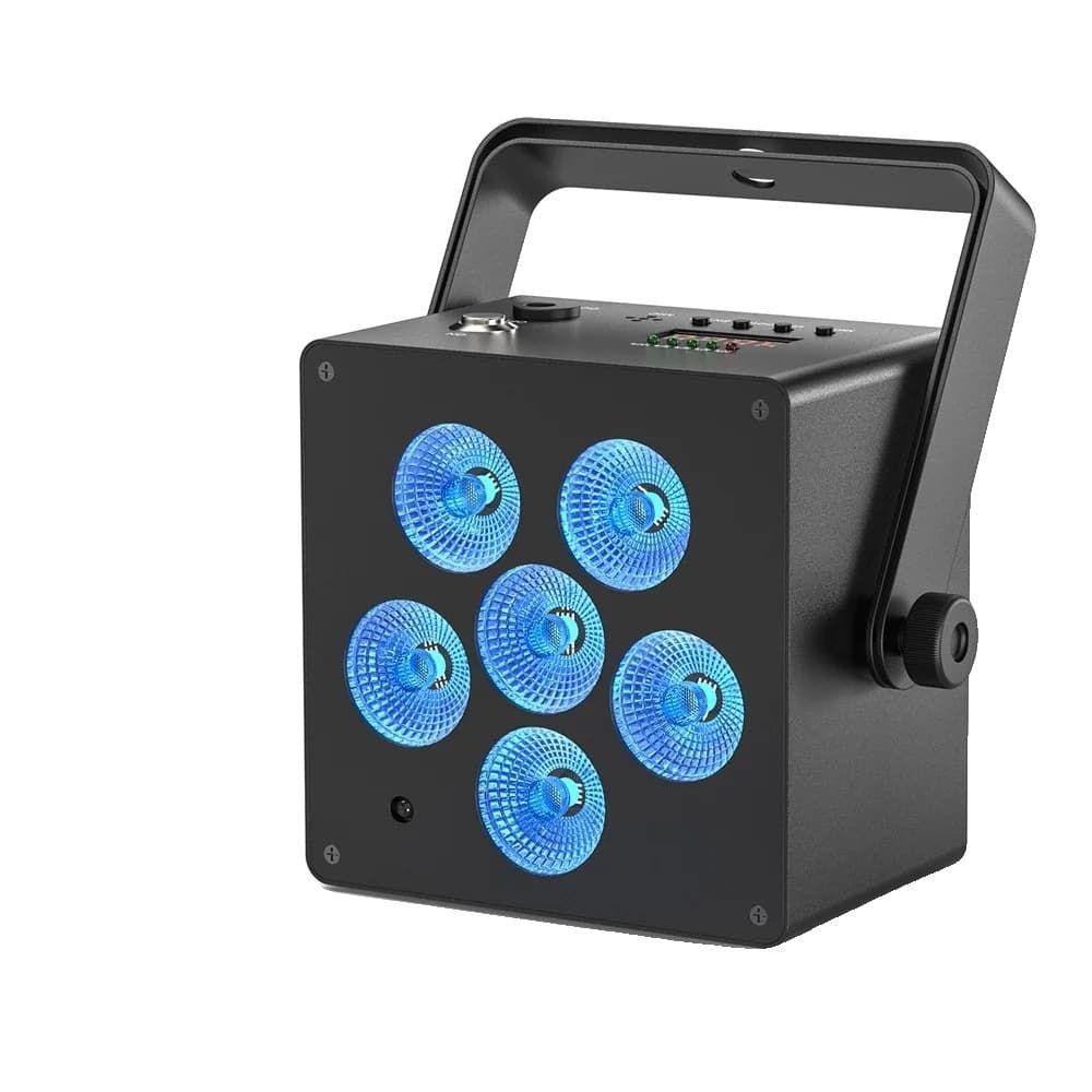 Set-LED-Akku Scheinwerfer 4 Stück / Floor Spot / Indoor / PAR LED mieten