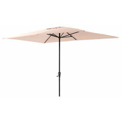 Sonnenschirm 2x3m od. d=3m beige/anthrazit / Sonnenschirmständer mieten – 2