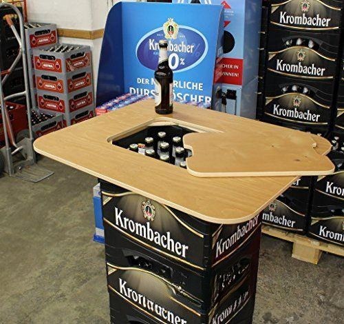Stehtisch, Bartisch, Bistrotisch, Bierkasten, Tischaufsatz, Bier Party mieten