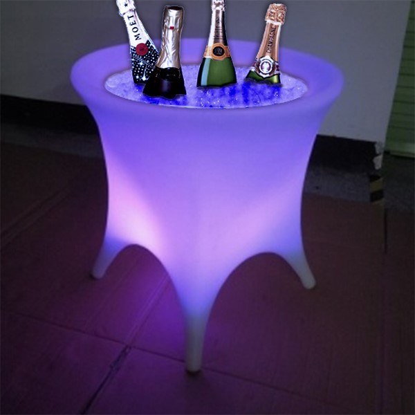 LED Champagner Behälter mieten in Heroldsberg