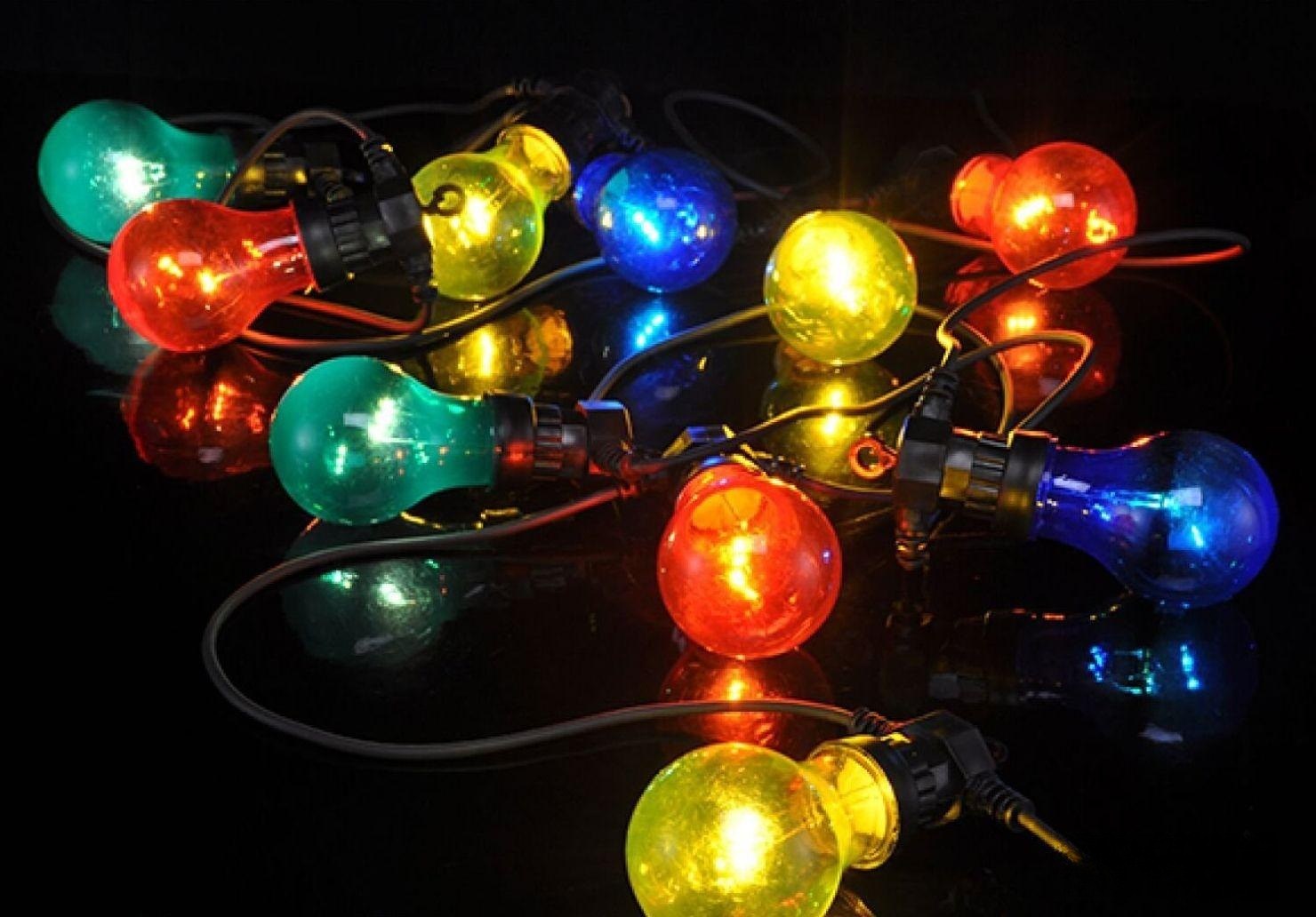 LED Lichterkette / Partylichterkette in Glühlampenoptik mieten in Neunkirchen am Sand