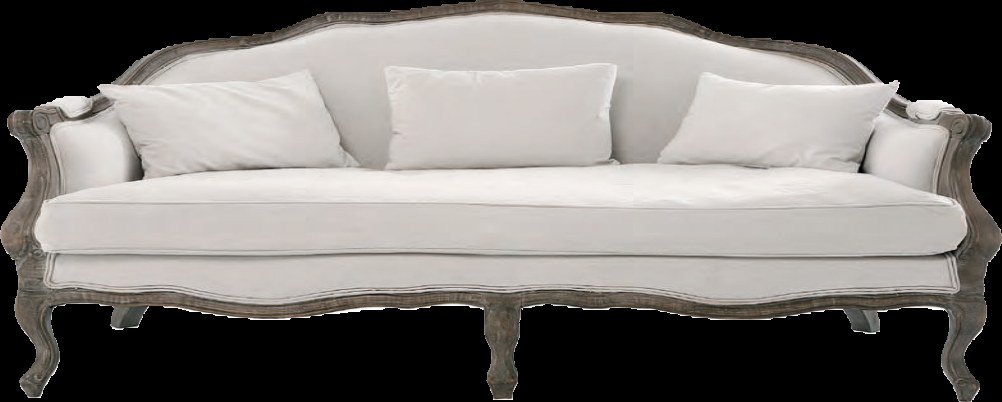 Sofa Grandfather Linen mieten in Heroldsberg – Mietartikel