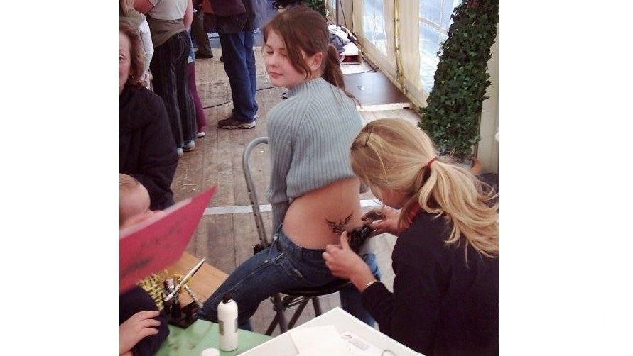 Airbrush Tattoos mieten in Hannover