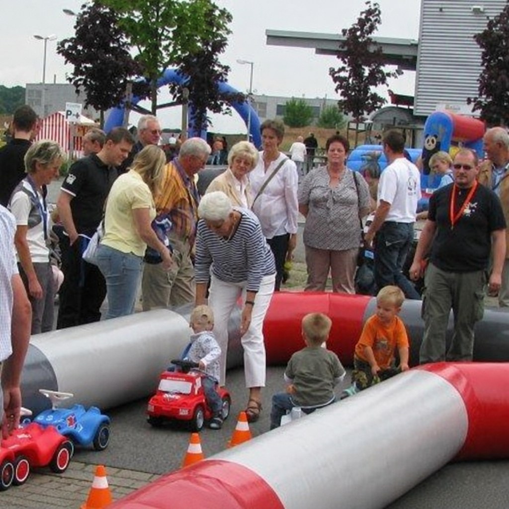 Bobbycar Parcours mieten in Hannover bei unserem Team