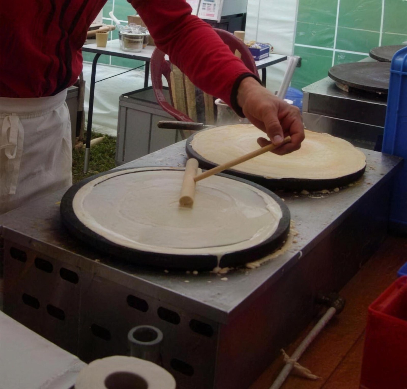 Doppel Crepes Platten mieten in Hannover