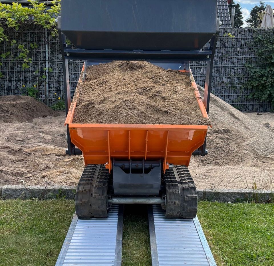Mini-Dumper Raupendumper, 500 kg mieten in Bordesholm – 3