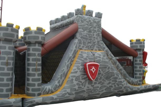Hüpfburg Hindernisbahn Schloss mieten in Böblingen – 3
