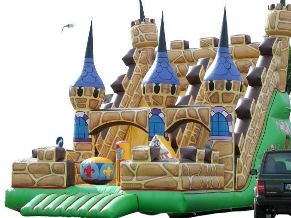Hüpfburg Riesenrutsche Schloss mieten in Böblingen
