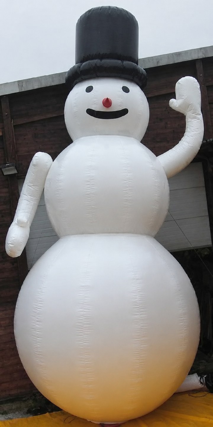 aufgeblasener Schneemann mieten in Böblingen – Eventausstattung