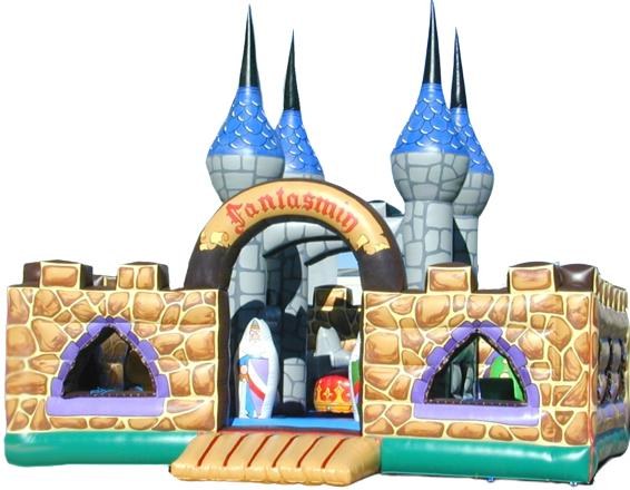 Fantasy Schloss Hüpfburg mieten in Böblingen