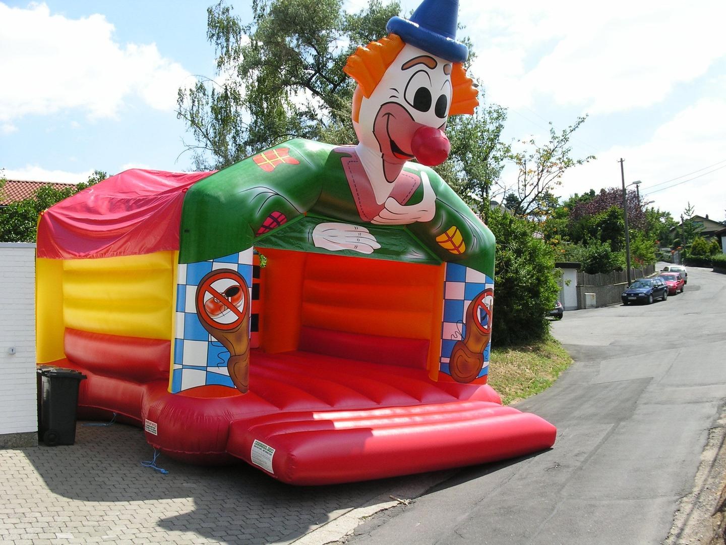 Hüpfburg Clown mieten in Eibelstadt