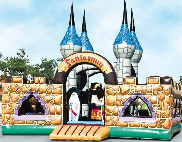 Hüpfburg Fantasyschloss mieten in Eibelstadt
