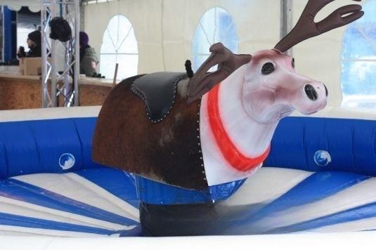Rentierrodeo mieten in Eibelstadt – Kinderspaß fürs Fest