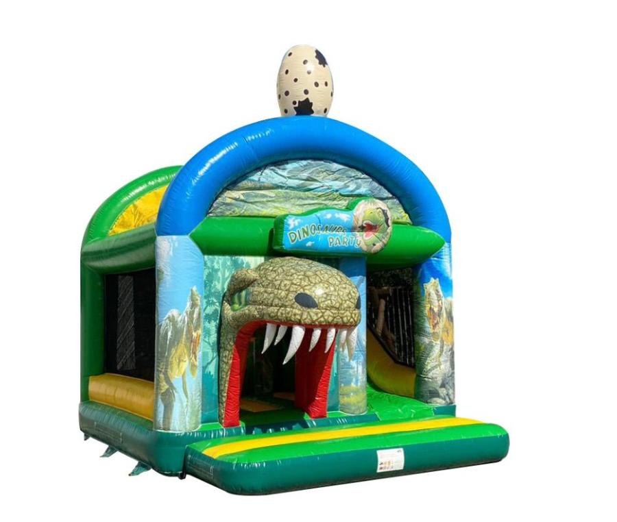 Hüpfburg Medi Dino mieten in Eibelstadt