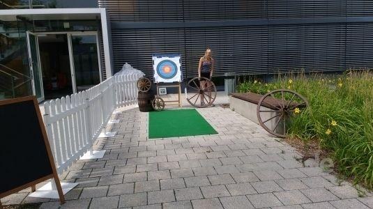 Armbrustschießen “BullsEye” mieten in Eibelstadt