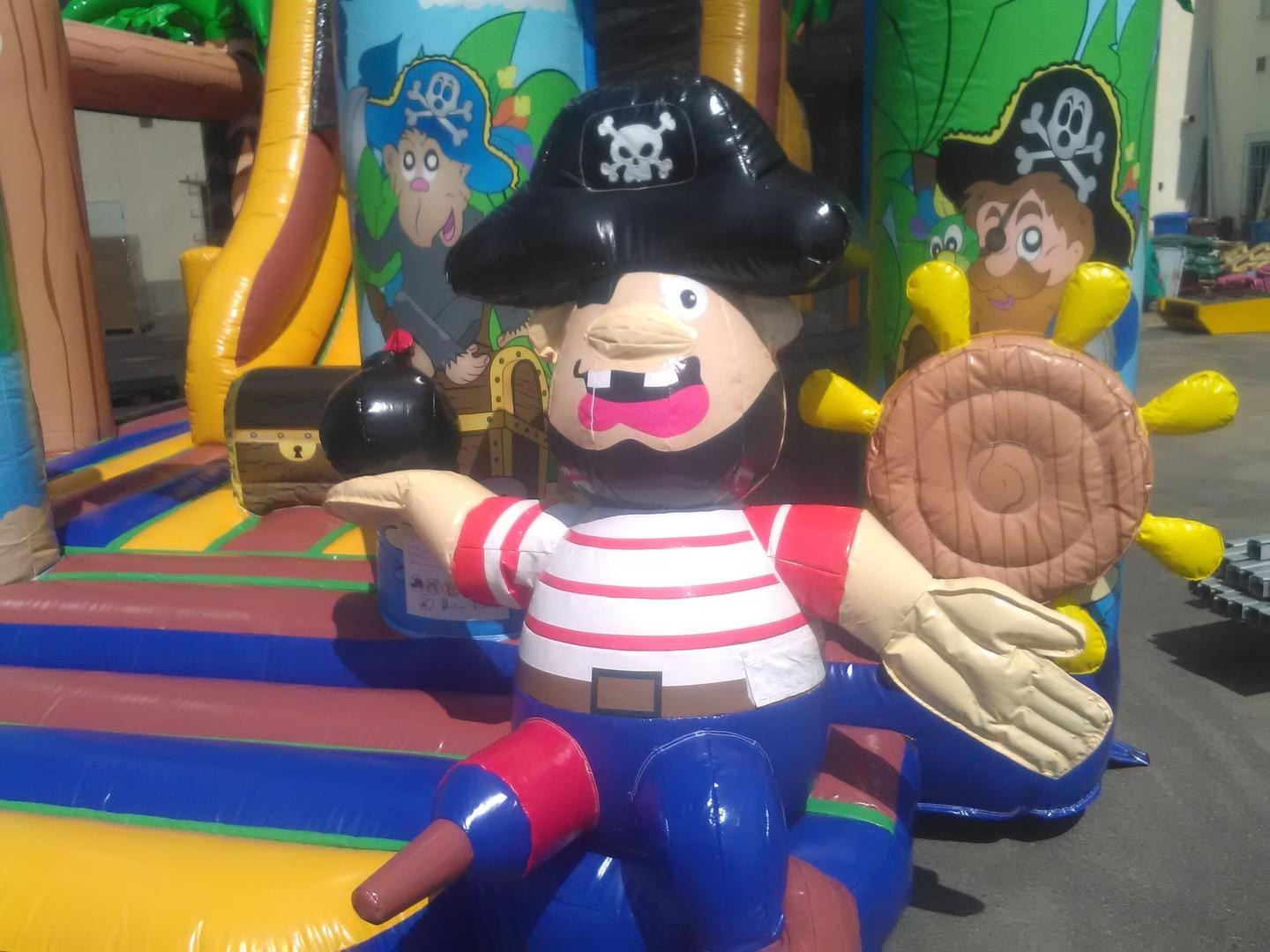 Hüpfburg Piraten Multiplay mieten in Eibelstadt – 3