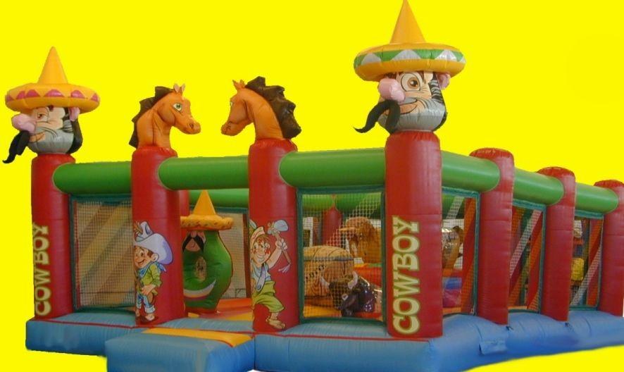Hüpfburg Cowboy und Indianer mieten in Eibelstadt