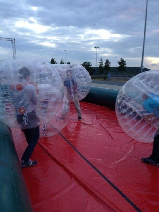 Bubble Soccer incl. Umrandung mieten in Eibelstadt