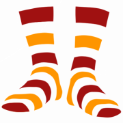 Bunte Socken – Clownerie, Theater, Moderation (Axel Thiemann) Logo