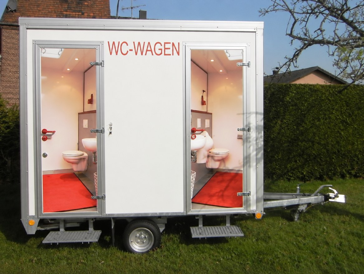 Exklusiver Toilettenwagen für Partys, etc mieten in Wassenberg