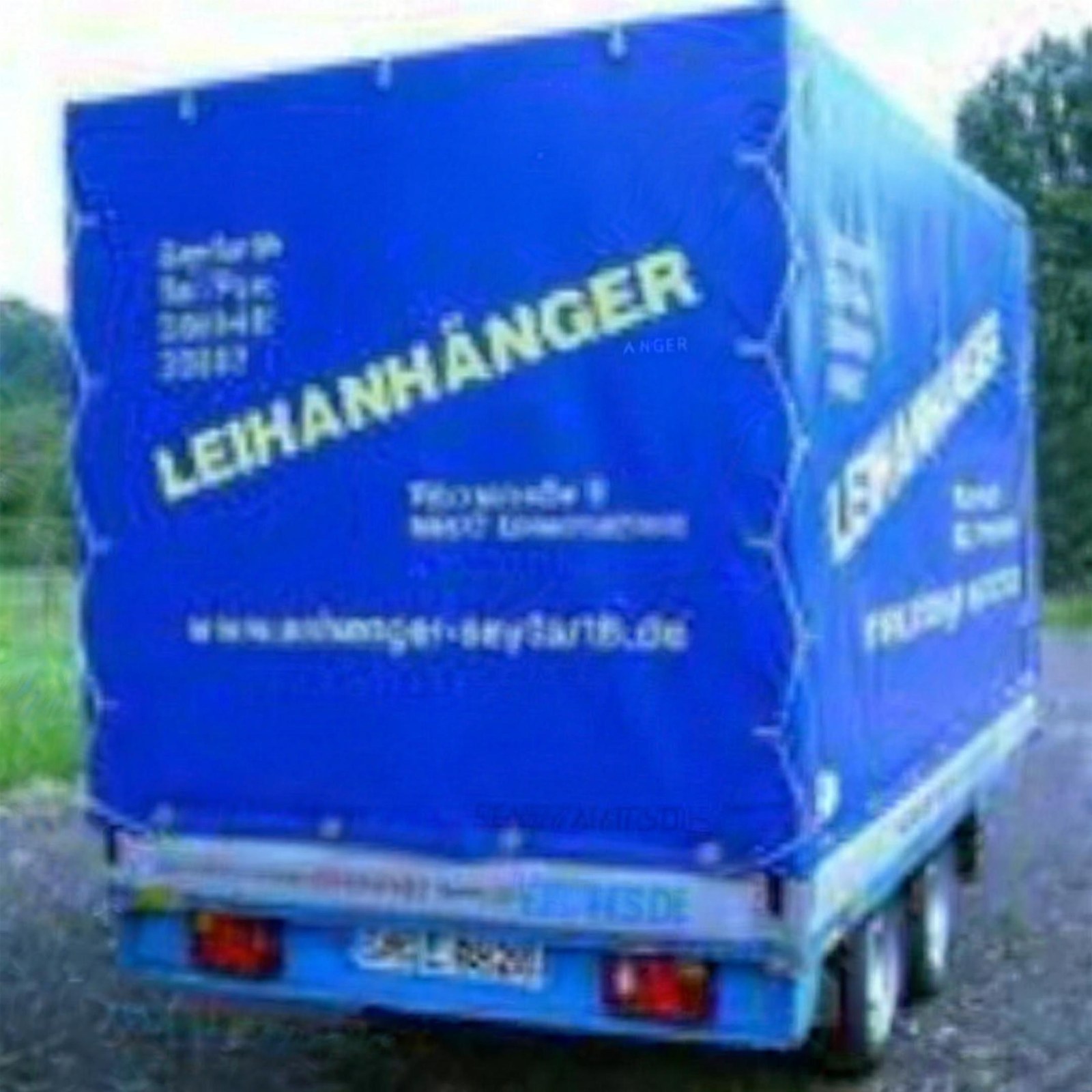 Autoanhänger, Kastenanhänger mieten in Meiningen