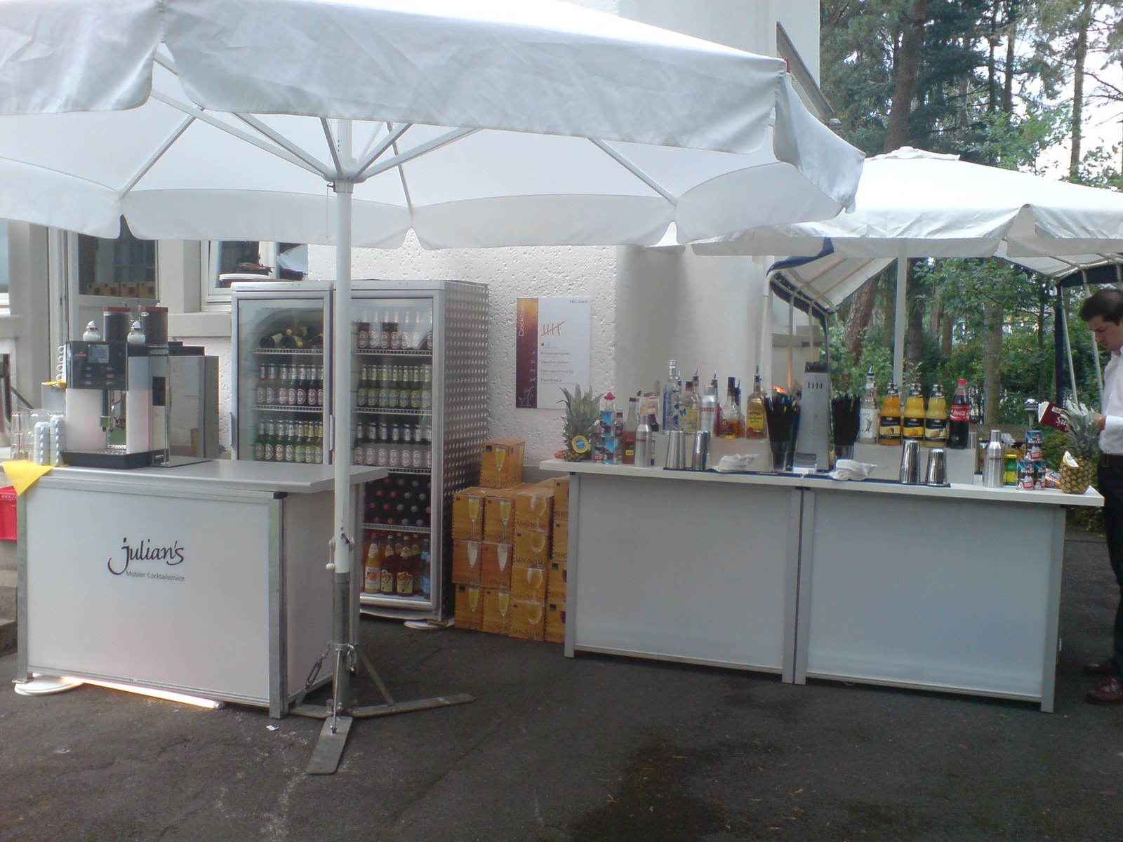 Julians Slim Line Theken mieten in Bad Neuenahr-Ahrweiler