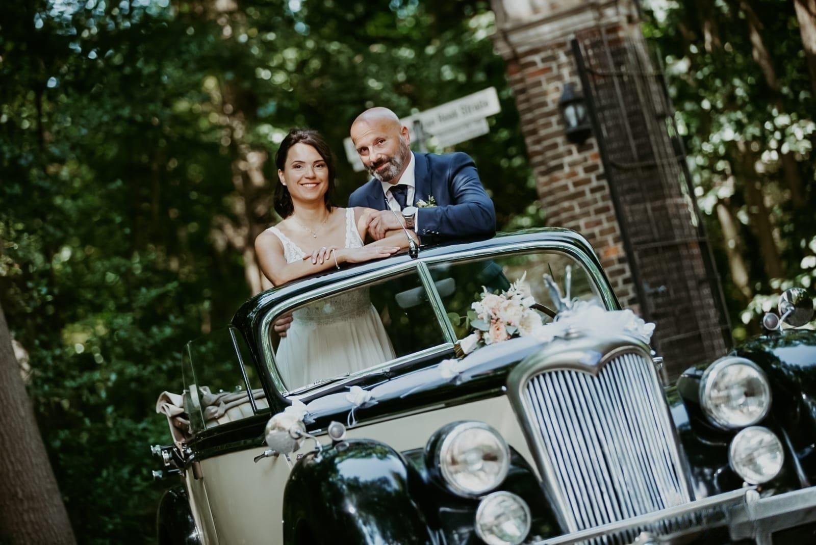 Hochzeitsauto Oldtimer Cabrio Hochzeitsfahrt mieten in Emsdetten