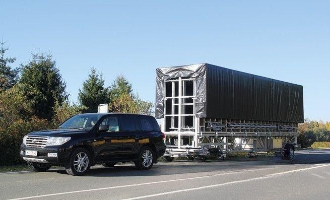Mobile Bühne Trailerbühne Stagemobil XXL 10x6m mieten in Balingen