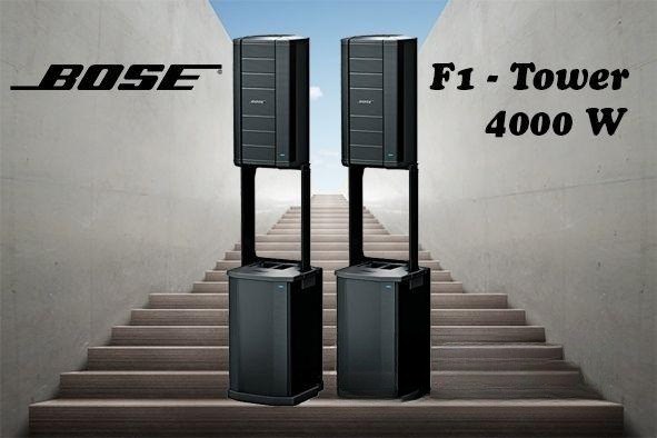 BOSE F1 Tower - 4000 W für ca. 1000 Personen mieten in Königsbrunn