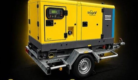 Stromgenerator (Diesel) mobil auf Trailer mieten in Hagen im Bremischen