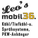 Leo`s mobil36. Logo