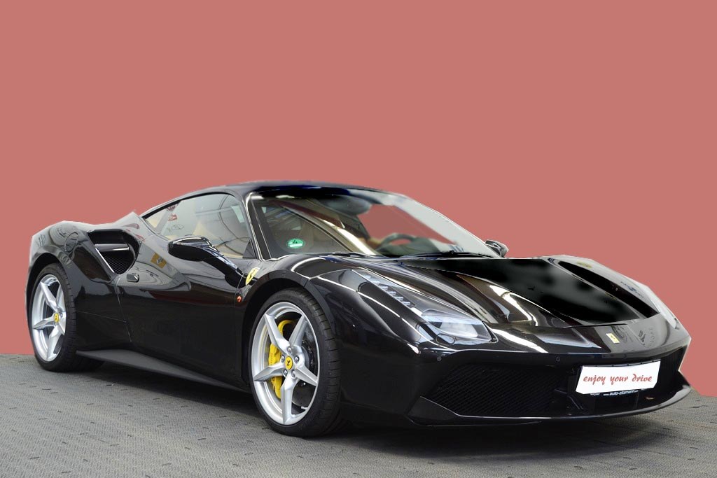 Ferrari 488 GTB schwarz - fahren mieten in Nürnberg