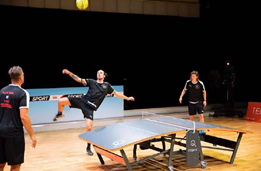 Teqball Fußballspielen - Fussball Module mieten in Nürnberg
