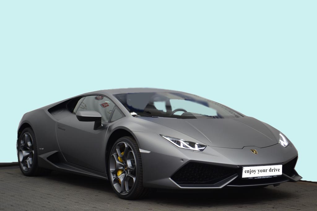 Lamborghini Hurácan LP 610-4 silber matt mieten in Nürnberg