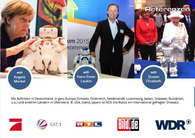 Show Act Roboter Nao für Ihr Event mieten in Nürnberg – Mietartikel – 2