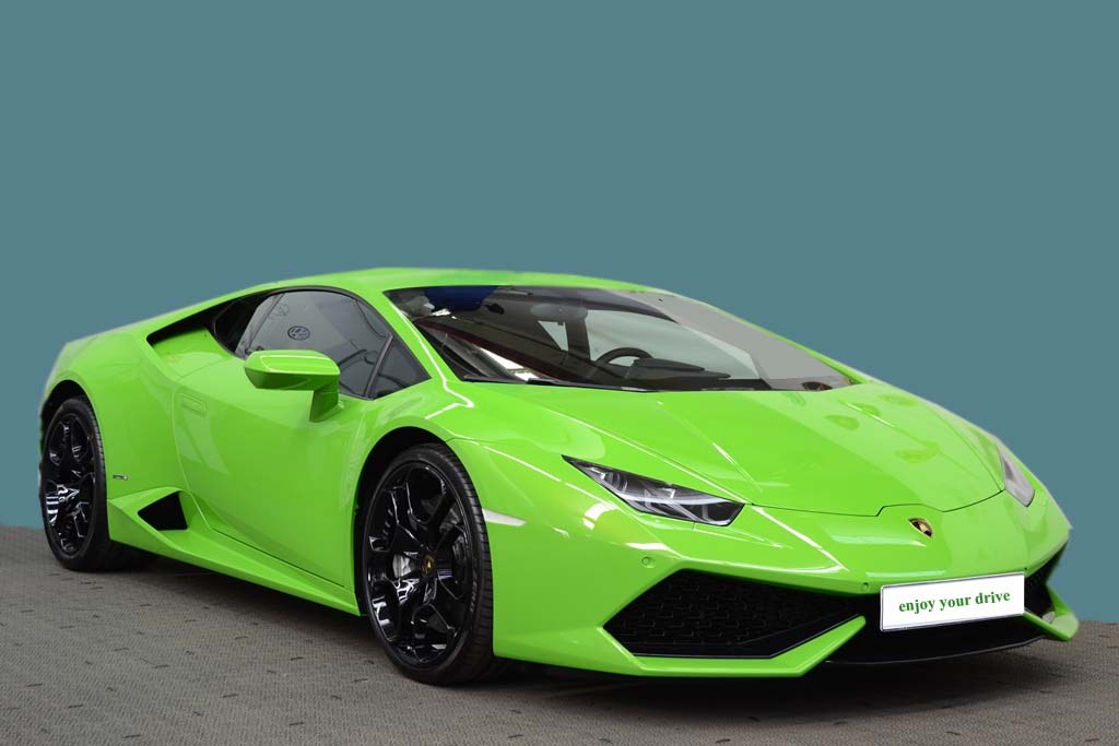 Lamborghini Hurácan LP 610-4 grün mieten in Nürnberg
