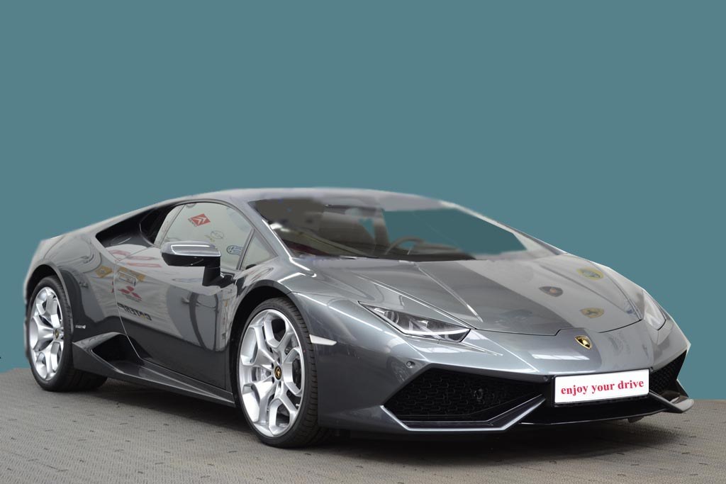 Lamborghini Hurácan LP 610-4 silber mieten in Nürnberg