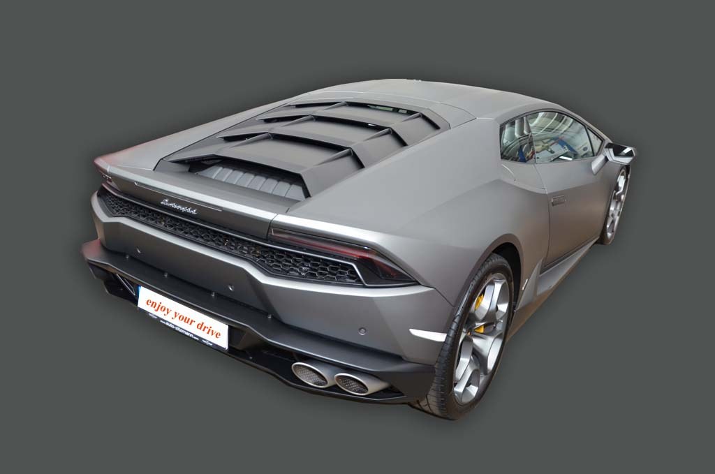 Lamborghini Hurácan LP 610-4 silber matt mieten in Nürnberg – 2