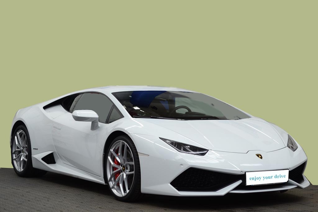 Lamborghini Hurácan LP 610-4 weiß mieten in Nürnberg