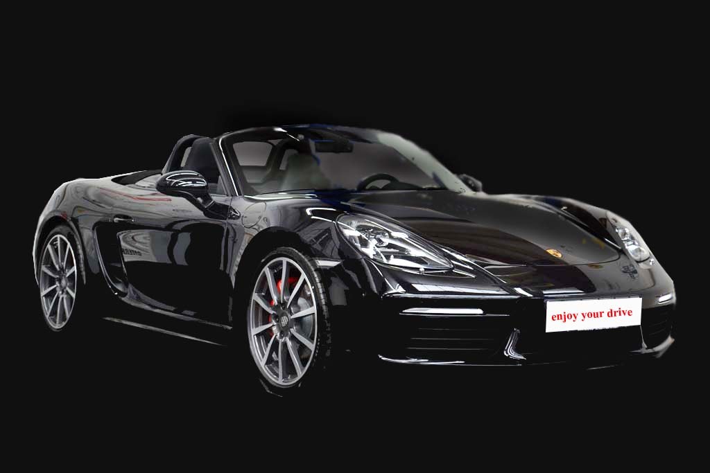 Porsche 718 Boxster S schwarz - fahren mieten in Nürnberg
