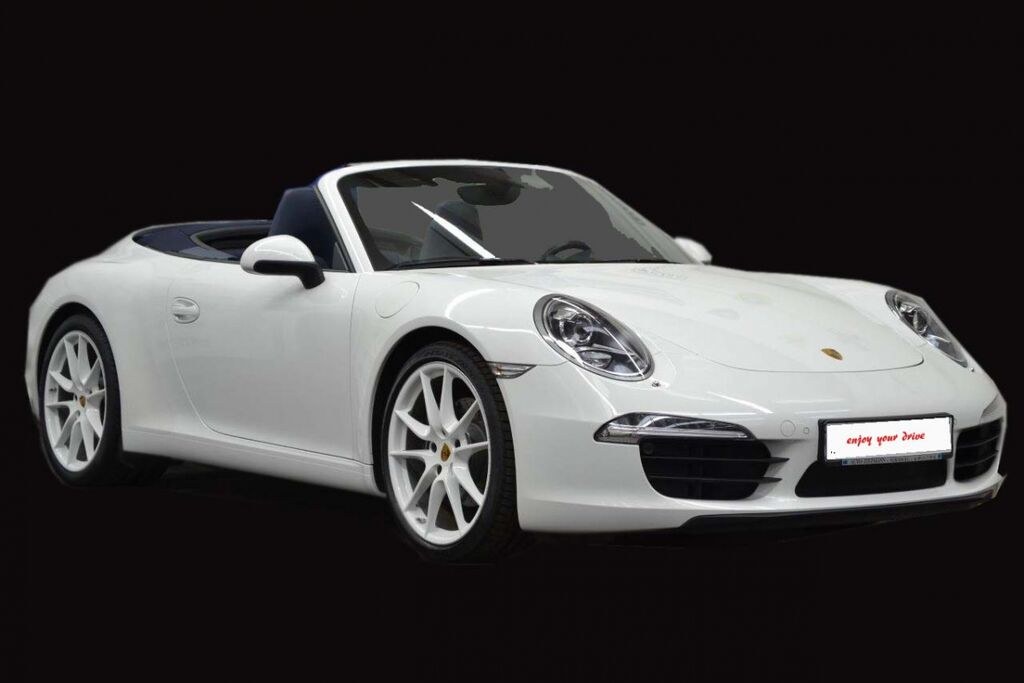 Porsche 911 Carrera Cabrio weiß - fahren mieten in Nürnberg