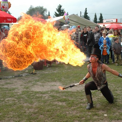 Feuerspucker buchen in Nürnberg