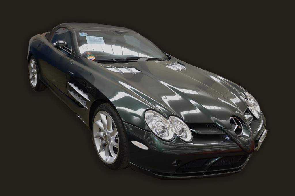 McLaren Mercedes SLR Roadster - fahren mieten in Nürnberg