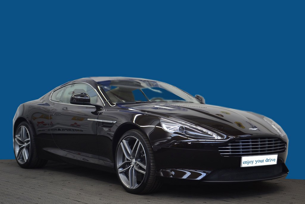 Aston Martin DB 9 Coupé schwarz - fahren mieten in Nürnberg