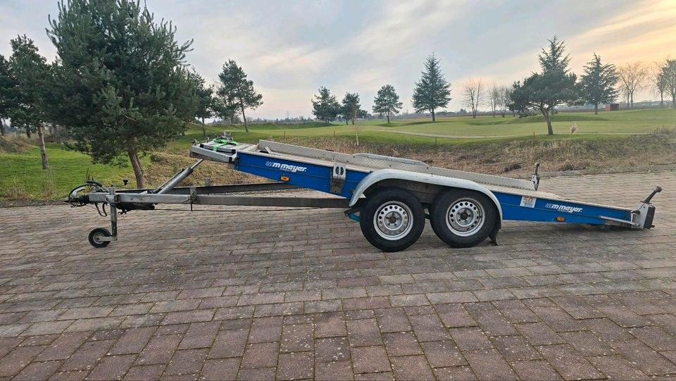 Autotransport Anhänger Kippbar 3000 kg mieten in Büttelborn