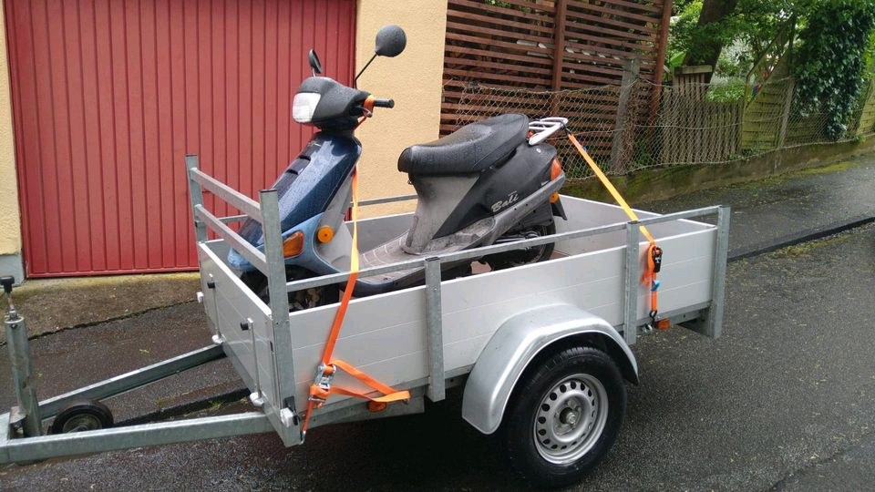 750KG Anhänger Umzug Motorrad Transporter mieten in Büttelborn – 2