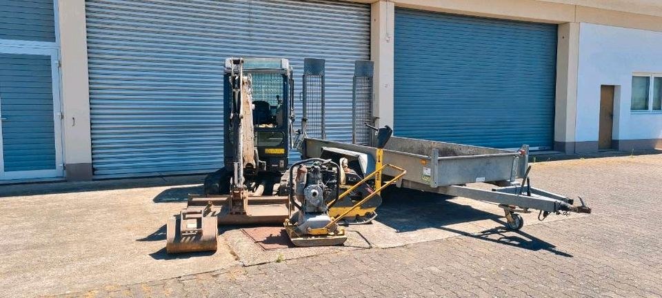 Minibagger Dumper Rüttelplatte,Stampfer mieten in Büttelborn – 2