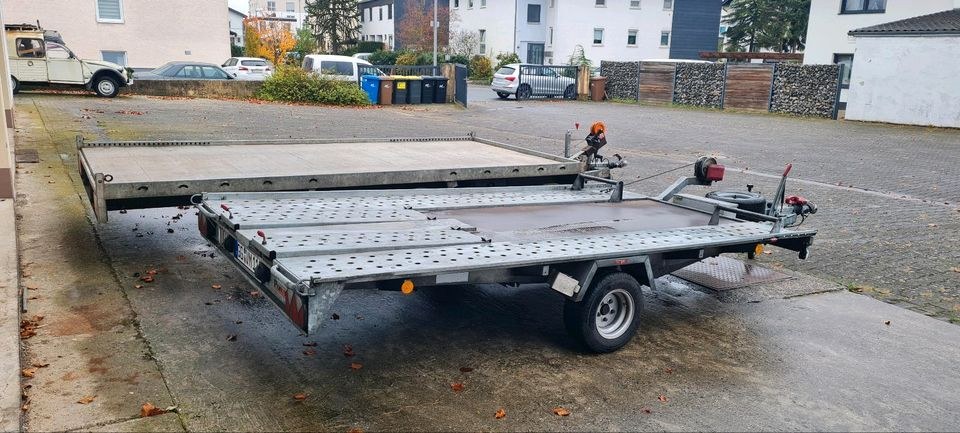 Autotransporter Autotrailer 1500KG kippbar mieten in Büttelborn – 3