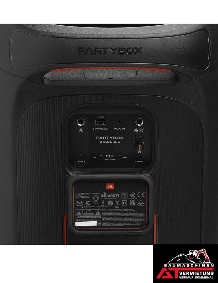 Partylautsprecher Partybox JBL 320 inkl mieten in Groß-Umstadt – 2