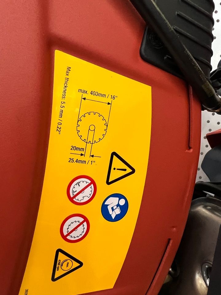 Trennschleifer Motorflex Betonschneider Hilti mieten in Groß-Umstadt – 4